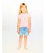 Deux par Deux Denim Shorts with Floral Embroidery