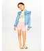 Deux par Deux Deux par Deux Denim Jacket with Floral Embroidery