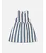 Deux par Deux Deux par Deux Sleeveless Blue Striped Dress