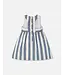 Deux par Deux Deux par Deux Sleeveless Blue Striped Dress