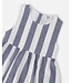 Deux par Deux Deux par Deux Sleeveless Blue Striped Dress
