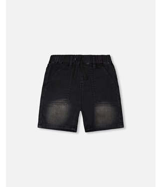 Deux par Deux French Terry Denim Short