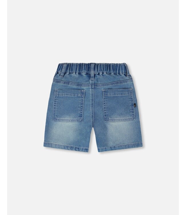 Deux par Deux French Terry Denim Short