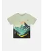 Deux par Deux Deux par Deux Organic Tee Mountain Print