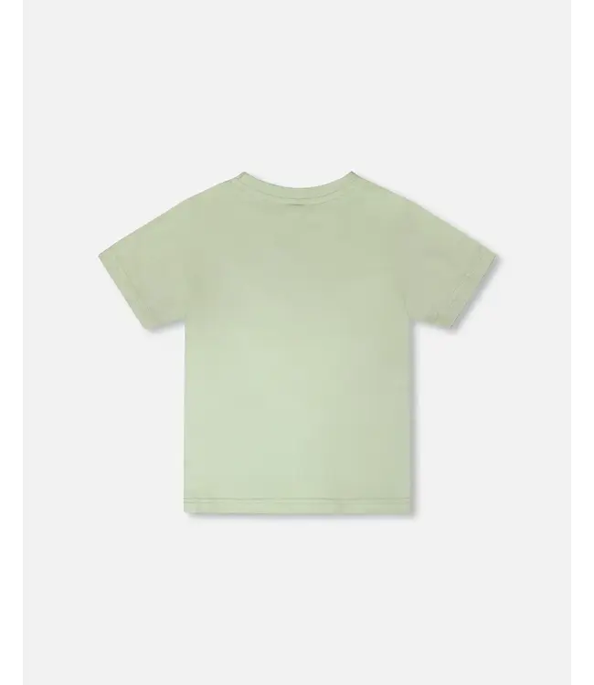 Deux par Deux Deux par Deux Organic Tee Mountain Print