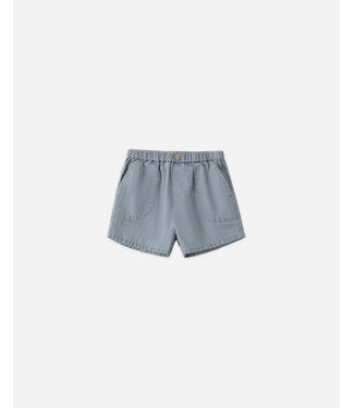 Quincy Mae Quincy Mae Utility Chambray Shorts
