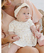 Quincy Mae Pointelle Skirted Bodysuit in Petit Fleur