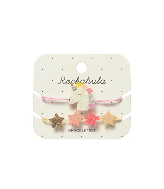 Rockahula Rockahula Bracelet Set Rainbow Unicorn