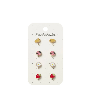 Rockahula Rockahula Clip On Earrings Spring Garden