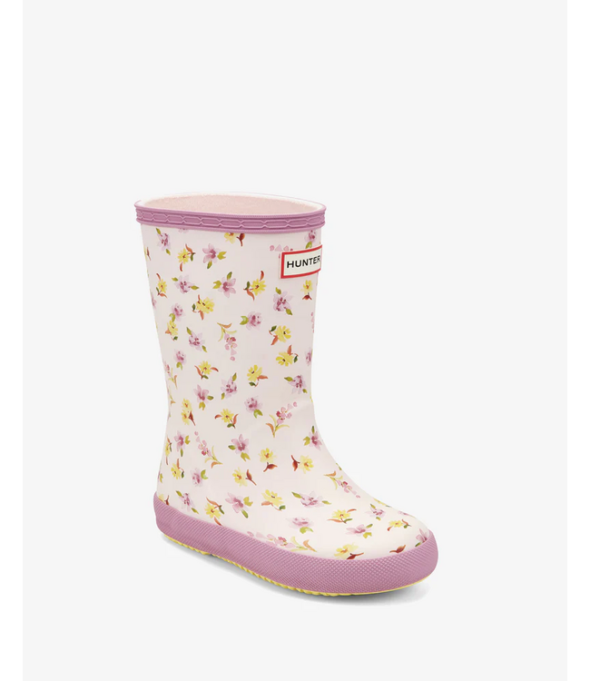 Hunter Hunter Little Kids Original First Classic Boot Cloud Pink Floral Multi