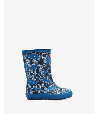 Hunter Hunter Little Kids Original First Classic Boot Baleine Blue Dino Multi