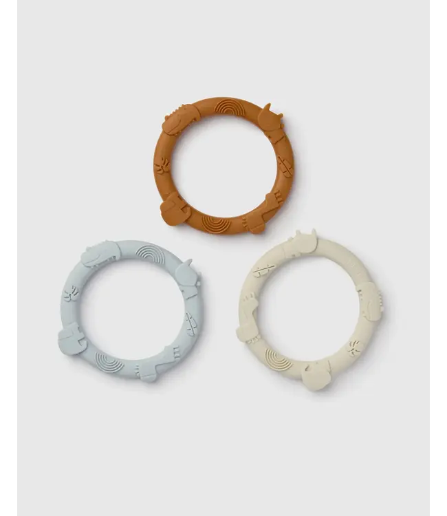 Loulou Lollipop Wild Teething Ring Set