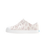 Native Canada Footwear Jefferson Print Shell White/Barely Flax Rainbow Little Kid
