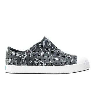 Native Canada Footwear Jefferson Youth Print Gravity Grey Gamer