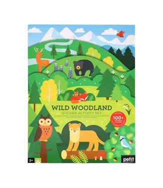 Petit Collage Wild Woodland Sticker Activity Set