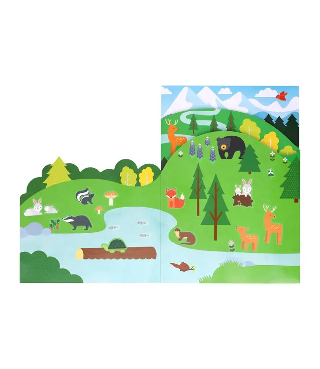Petit Collage Wild Woodland Sticker Activity Set