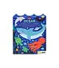 Petit Collage Colouring Book + Stickers Ocean