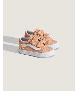 Vans Vans Old Skool V Glitter Apricot Glow