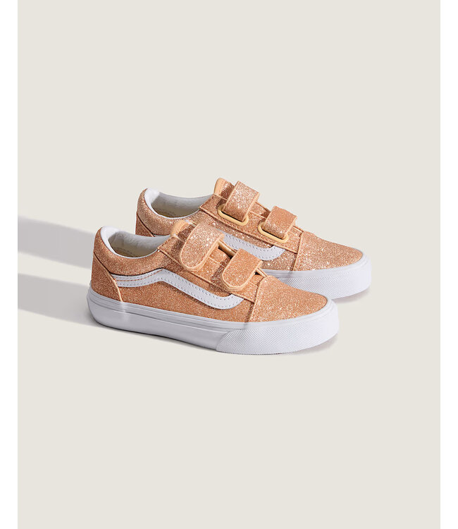 Vans Vans Old Skool V Glitter Apricot Glow