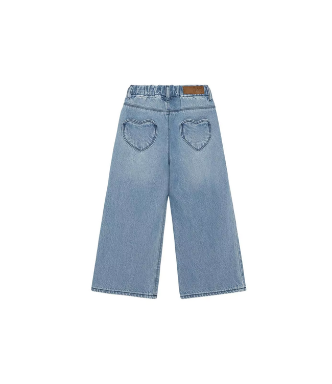 Noppies Wide Leg Jeans Washed Blue