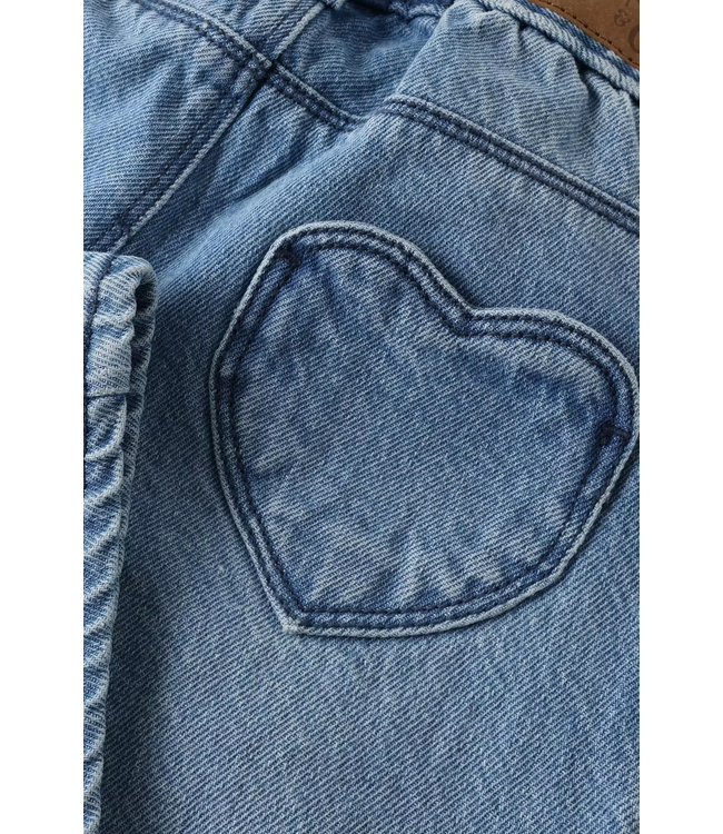 Noppies Wide Leg Jeans Washed Blue
