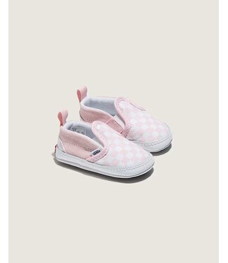 Vans Vans Slip-On V Crib Checker Pink/White