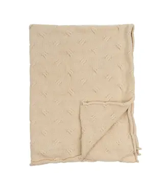 Indaba Indaba Billie Knit Baby Blanket Cream