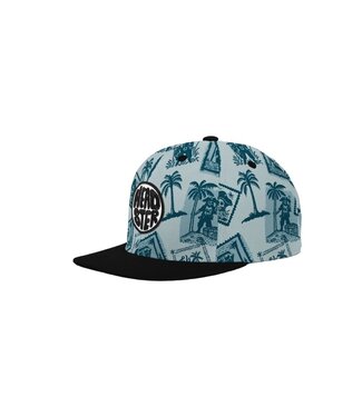Headster Headster Snapback Hat Ahoy Matey Dusty Aqua