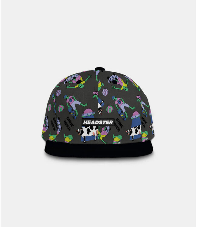 Headster Snapback Hat Alien Invasion