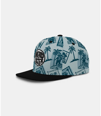 Headster Headster Snapback Hat Ahoy Matey Dusty Aqua
