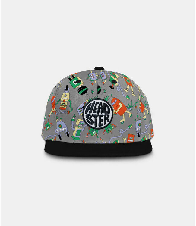 Headster Snapback Hat Robotic Chaos
