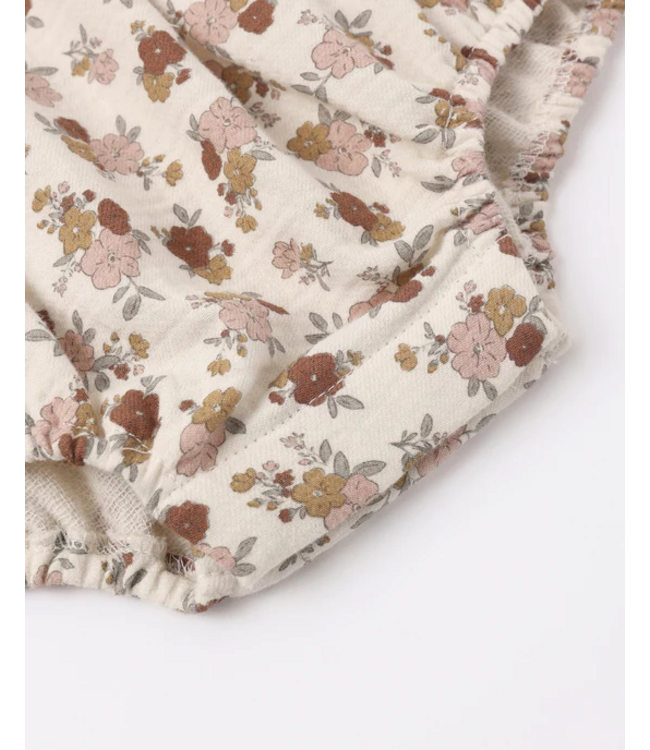 Quincy Mae Bonnie Romper Bloom