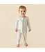 Parade Organics Baby Co. Parade Snuggle Soft Melange Zipper Romper