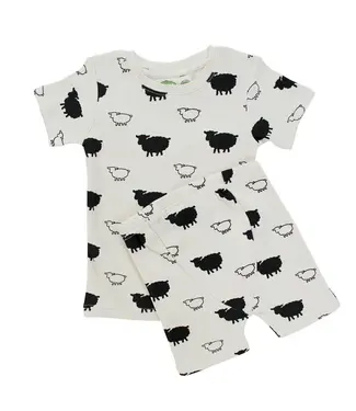 Parade Organics Baby Co. Parade Organic Jammies Short PJ Set Sheep