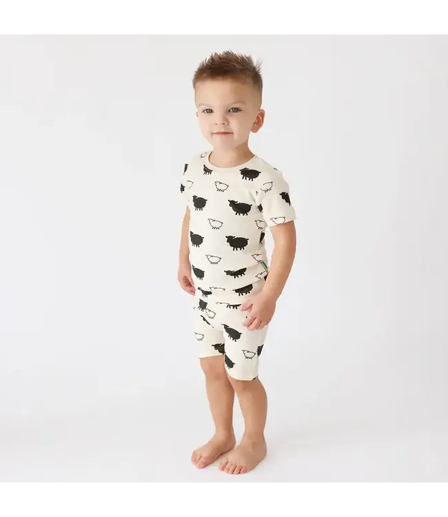 Parade Organics Baby Co. Parade Organic Jammies Short PJ Set Sheep
