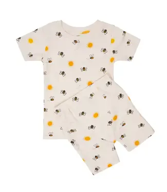 Parade Organics Baby Co. Parade Organic Jammies Short PJ Set Bees