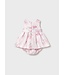 Mayoral Mayoral Infant Tank Dress Floral Rosa Pink