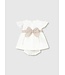 Mayoral Mayoral Infant Linen Flutter Sleeve Dress