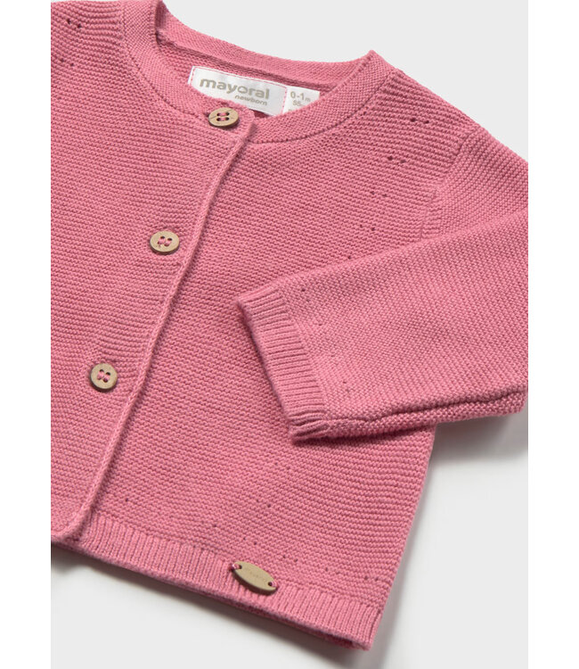 Mayoral Mayoral Infant Knit Cardigan Rose Pink