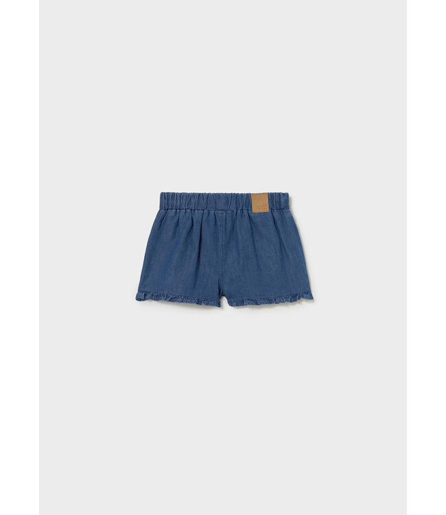 Mayoral Mayoral Chambray Pull On Pocket Shorts