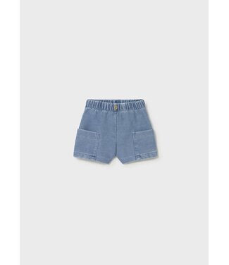 Mayoral Mayoral Infant Stretchy Pull-On Denim Shorts