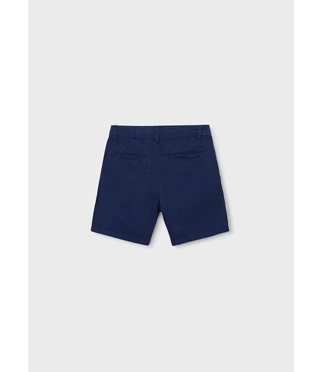 Mayoral Linen Relaxed Fit Shorts Atlantico Navy