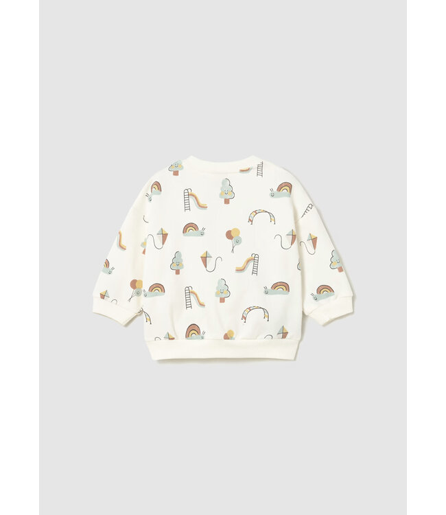 Mayoral Mayoral Organic Infant Sweatshirt Arroz