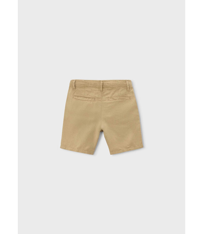Mayoral Linen Relaxed Fit Shorts Mocca