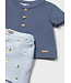 Mayoral Mayoral Infant Short and Tee Set Nautic Blue