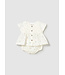 Mayoral Mayoral Infant Smocked Top and Bloomer Set Ceramica Hearts