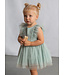 Mayoral Mayoral Infant Tulle Flutter Sleeve Dress with Headband