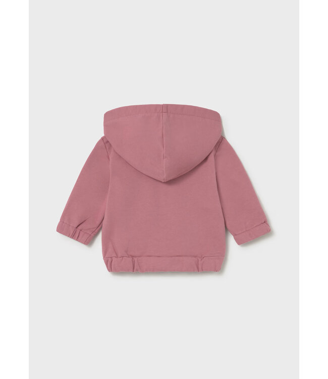 Mayoral Mayoral Infant Zip Hoodie Raspberry