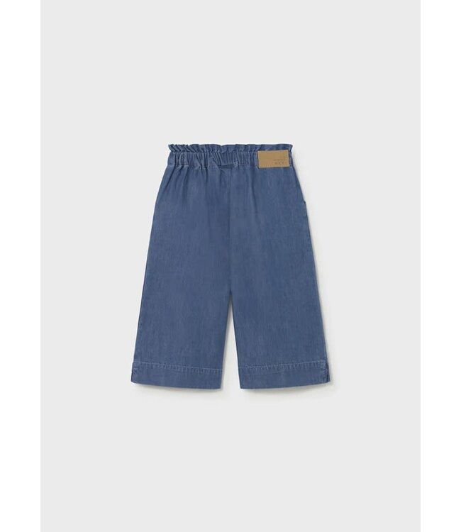 Mayoral Mayoral Wide Leg Chambray Soft Pant