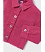 Mayoral Mayoral Twill Denim Jacket Fuchsia